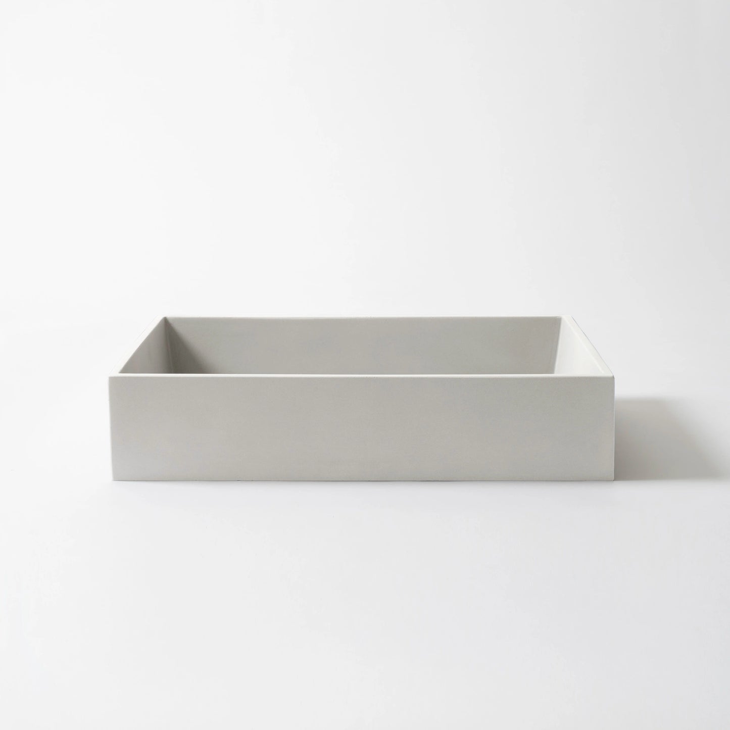 Baly - Concrete Rectangle Basin (Large)