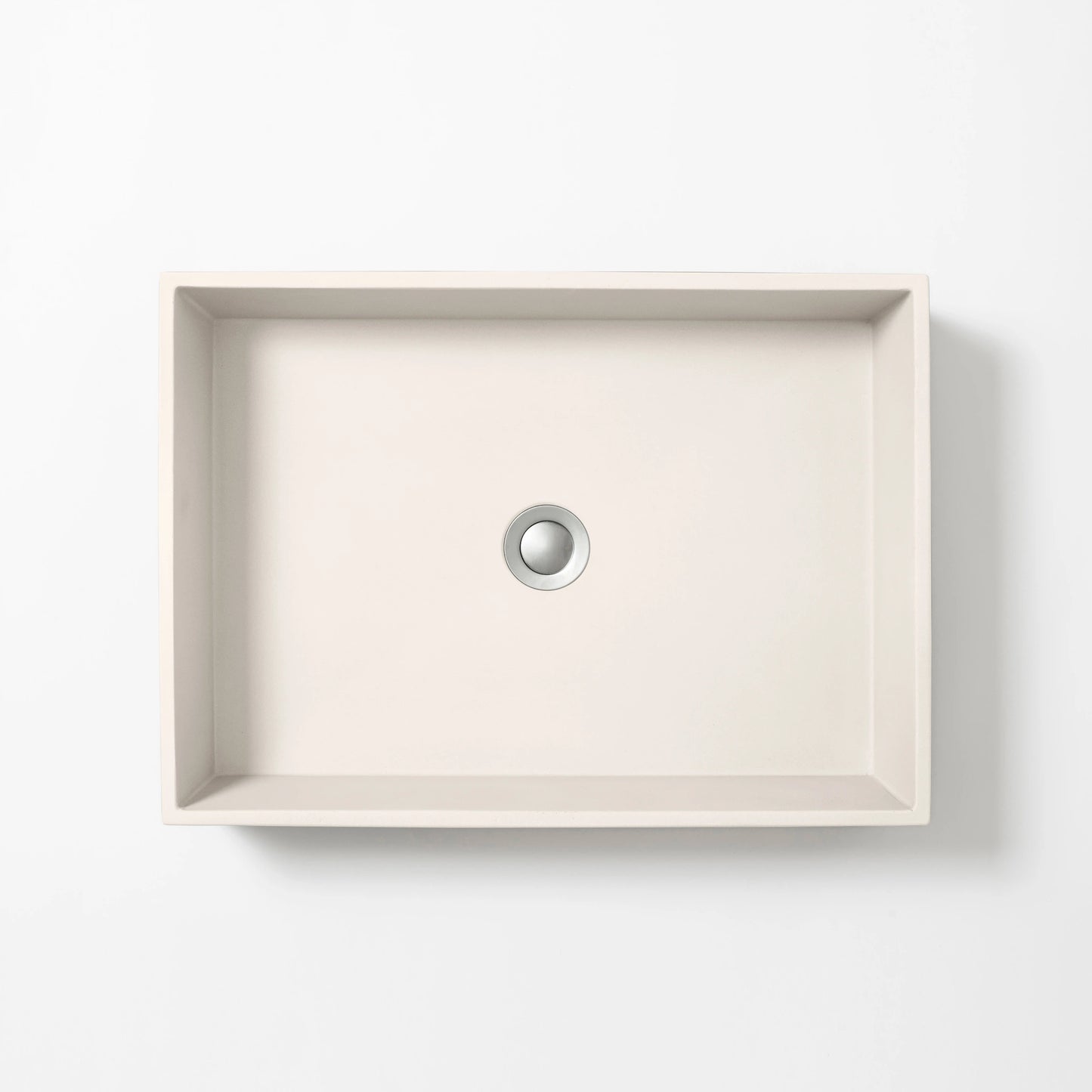 Baly - Concrete Rectangle Basin (Large)