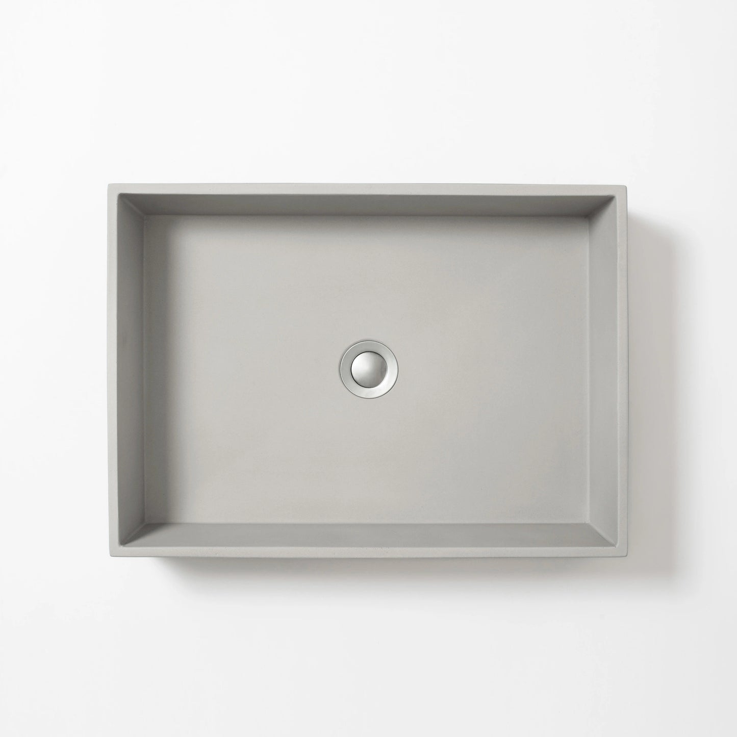 Baly - Concrete Rectangle Basin (Large)