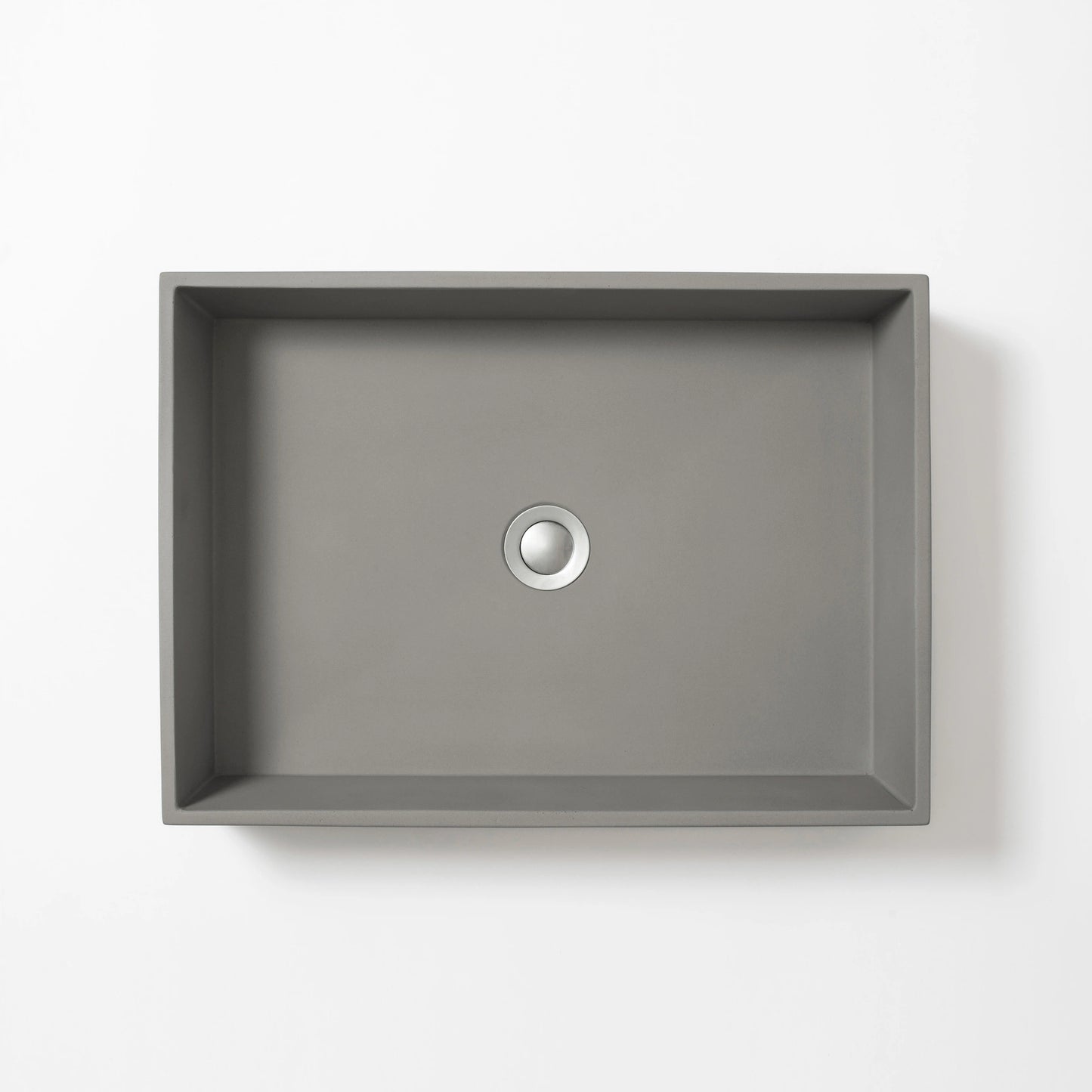 Baly - Concrete Rectangle Basin (Large)