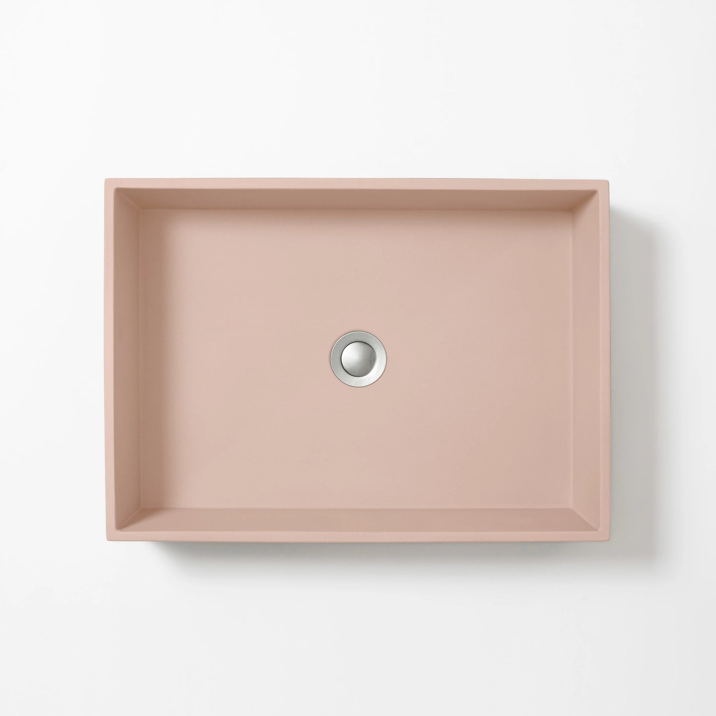 Baly - Concrete Rectangle Basin (Large)